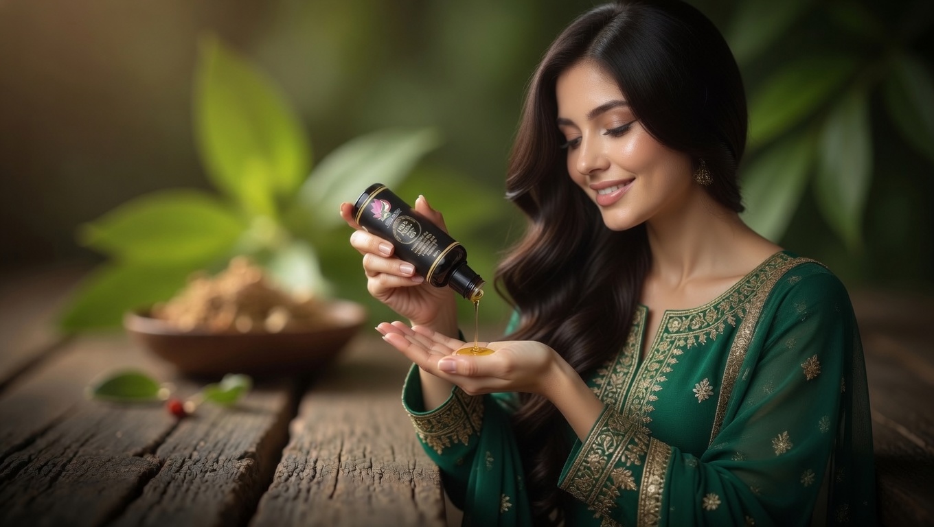 herbal hair oil