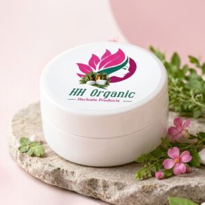 Double HH Organic Herbal Cream jar - 100% natural herbal cream Pakistan